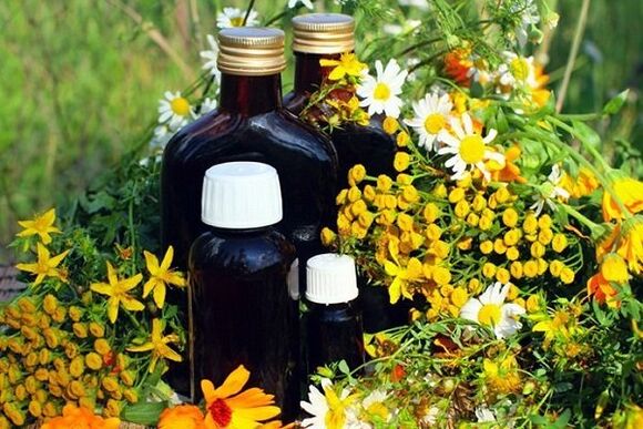 φυτικά βάμματα για προστατίτιδα